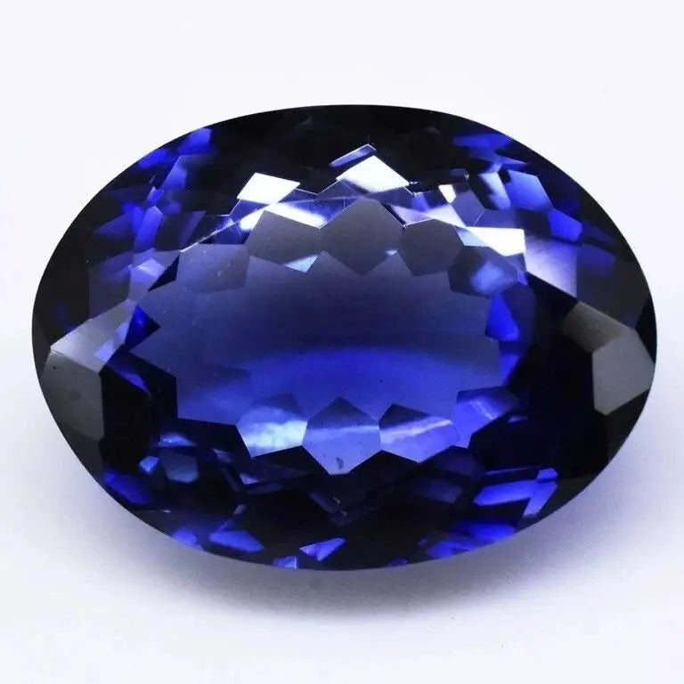 Royal Blue Sapphire 16-18 Ct Oval Cut Natural Certified Loose Gemstone ABC Jewelries