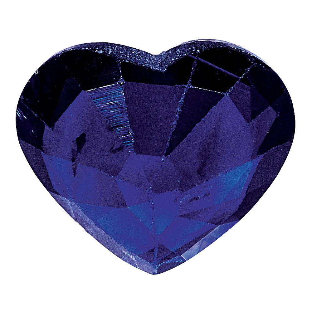 4mm Heart  Blue Sapphire A Quality