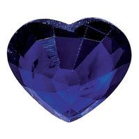 4mm Heart  Blue Sapphire A Quality