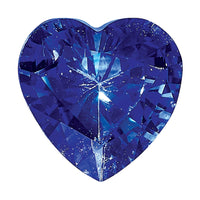 3mm Heart Blue Sapphire AA Quality