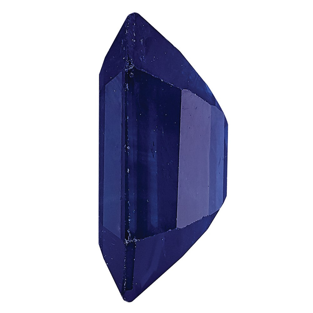 7x5mm Emerald Cut Blue Sapphire A Quality