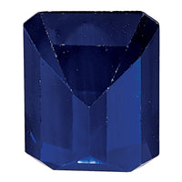 6x4mm Emerald Cut Blue Sapphire AA Quality
