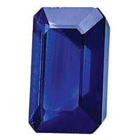 6x4mm Emerald Cut Blue Sapphire AA Quality