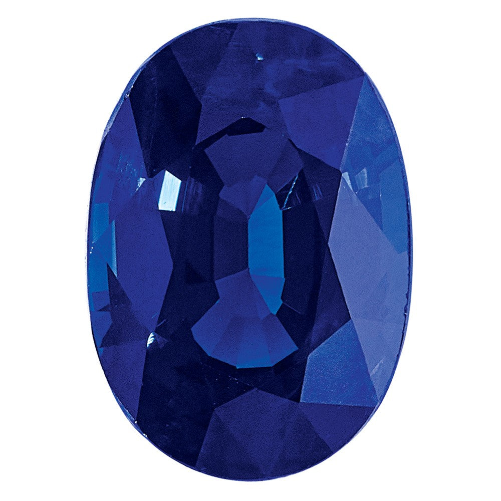 6x4mm Oval Blue Sapphire AA Quality