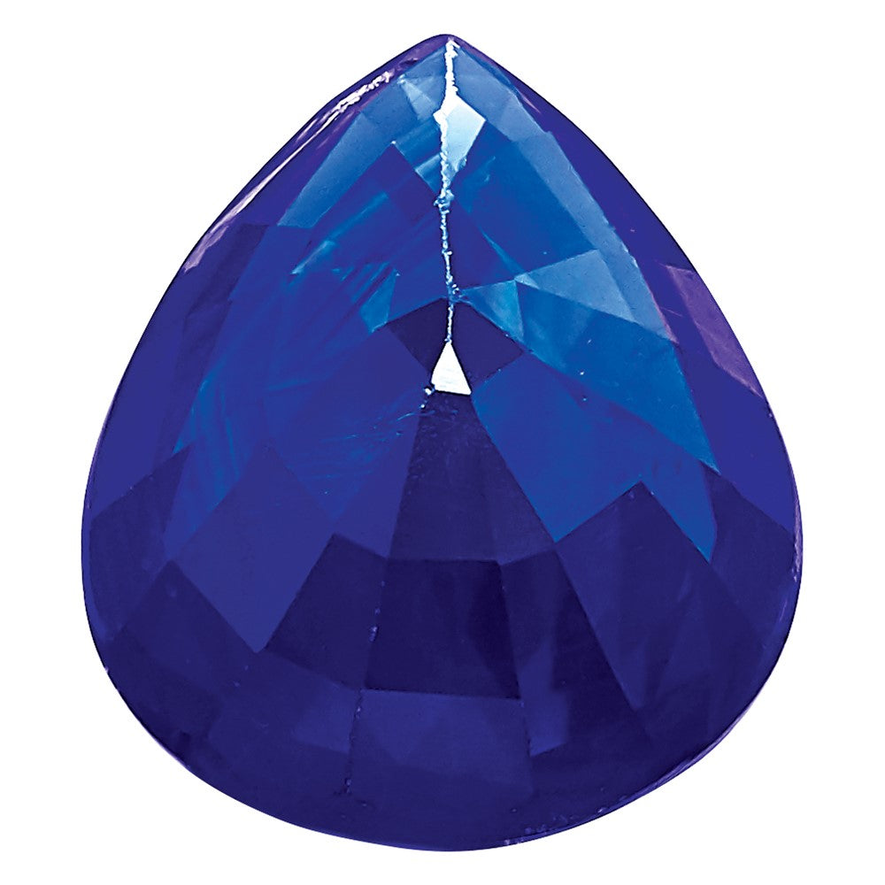 8x5mm Pear Blue Sapphire AA Quality