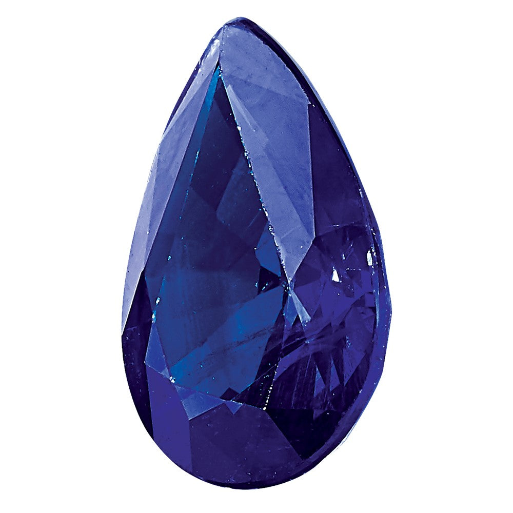 6x4mm Pear Blue Sapphire AA Quality