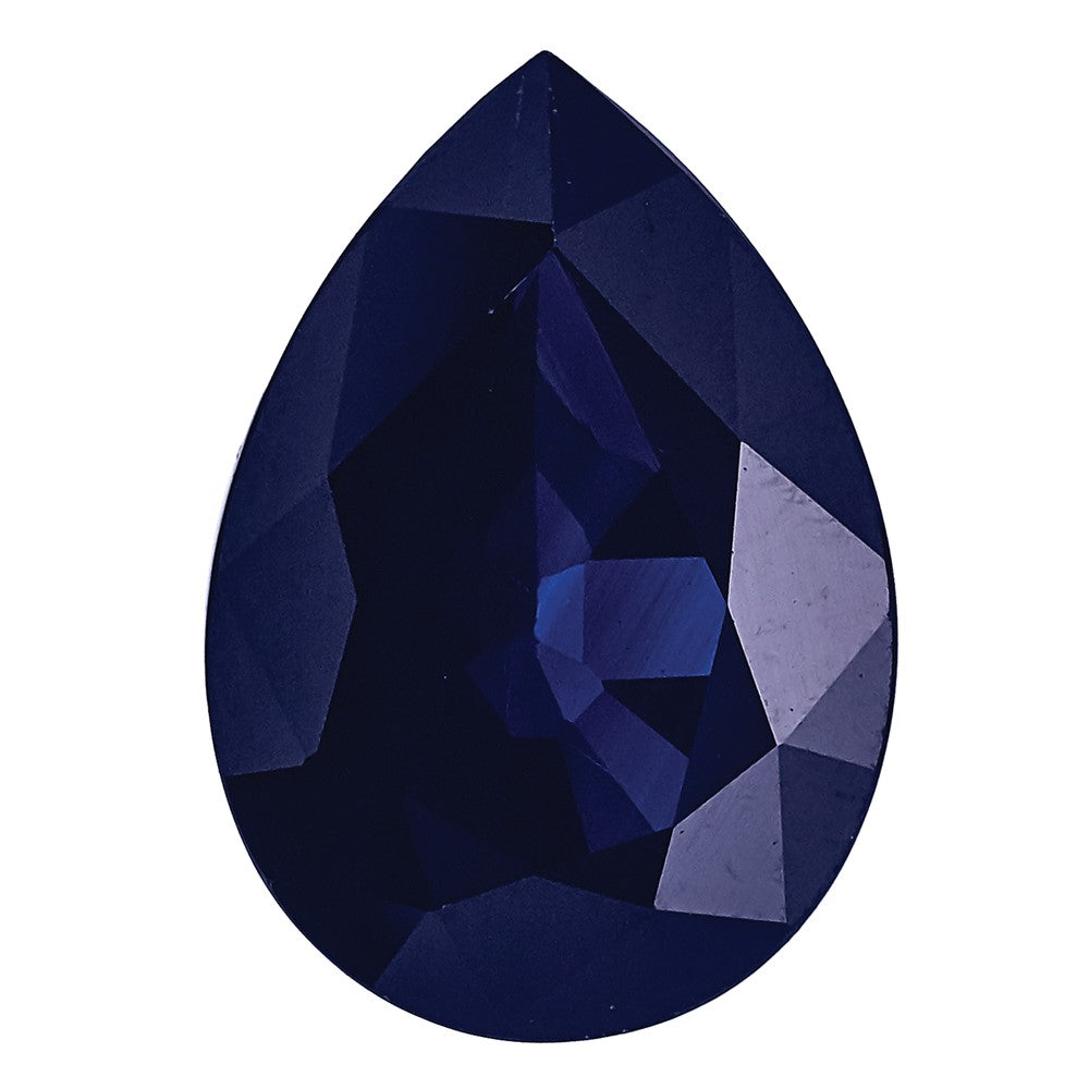 5x3mm Pear Blue Sapphire C Quality