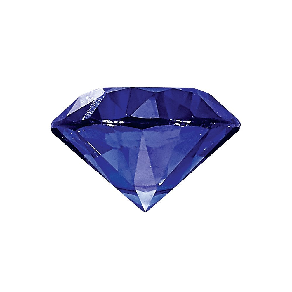 1.75mm Round Diamond-cut Blue  Sapphire AA Quality