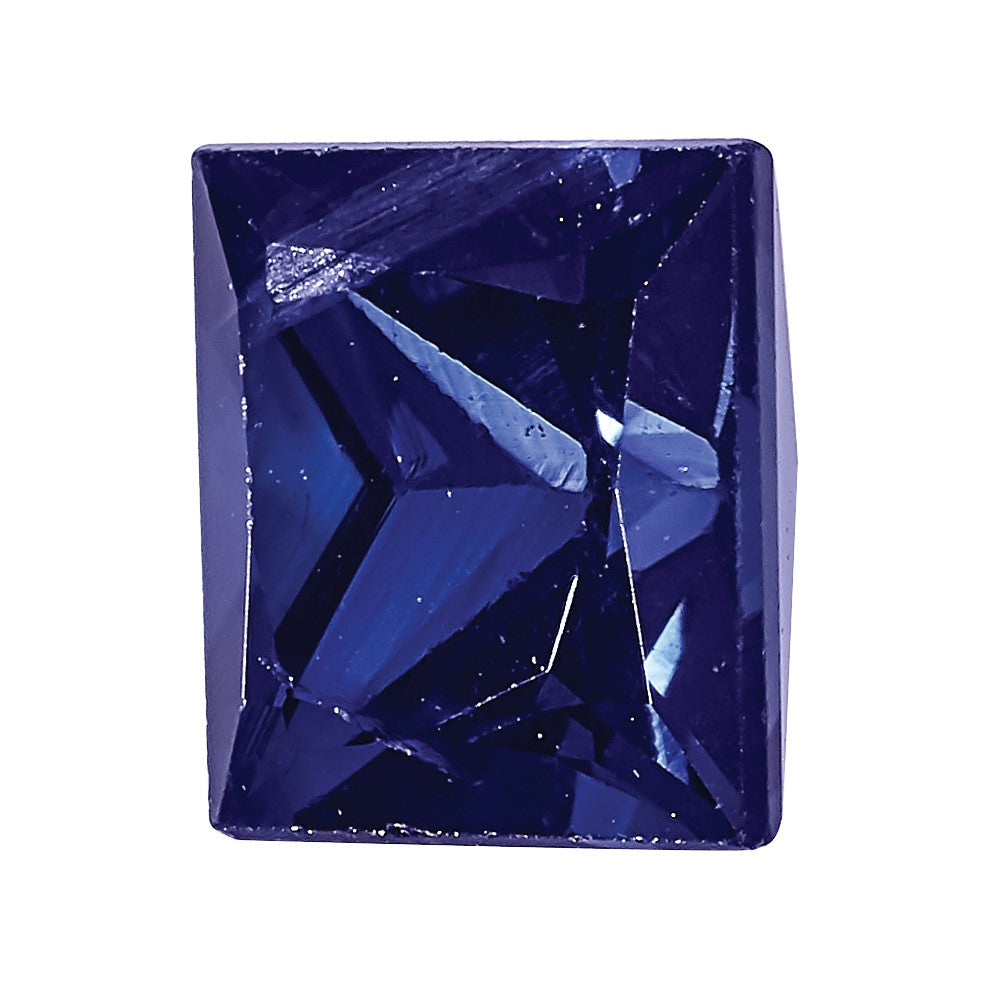 3.75mm Princess Blue Sapphire A Quality