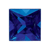4mm Princess Blue Sapphire AA Quality