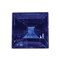 3.5mm Square Step-cut Blue Sapphire AA Quality