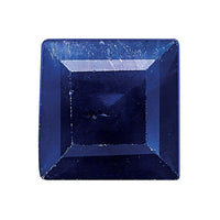 3.25mm Square Step-cut Blue Sapphire A Quality