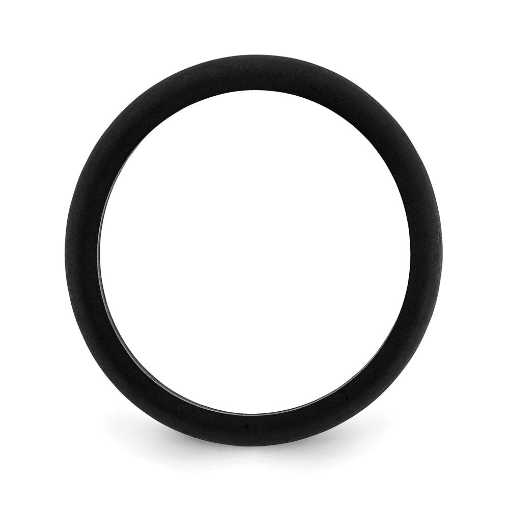 Silicone Black 5.7mm Band