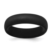 Silicone Black 5.7mm Band