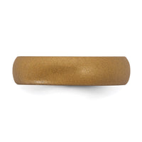 Silicone Bronze Metallic 5.7mm Band