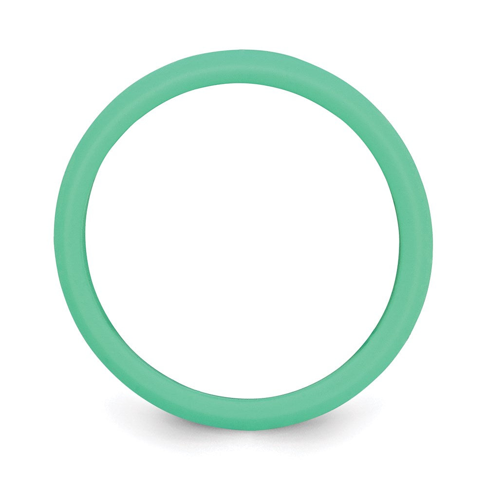 Silicone Mint Green 5.7mm Band