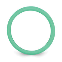 Silicone Mint Green 5.7mm Band