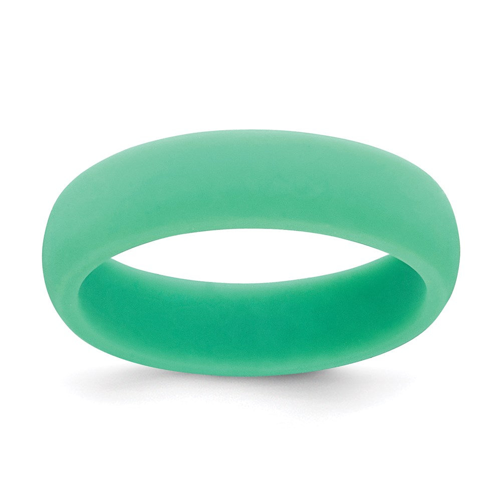 Silicone Mint Green 5.7mm Band