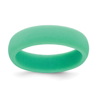 Silicone Mint Green 5.7mm Band