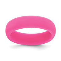Silicone Hot Pink 5.7mm Band