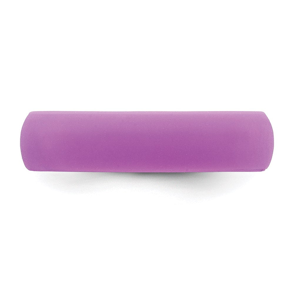 Silicone Purple 5.7mm Band