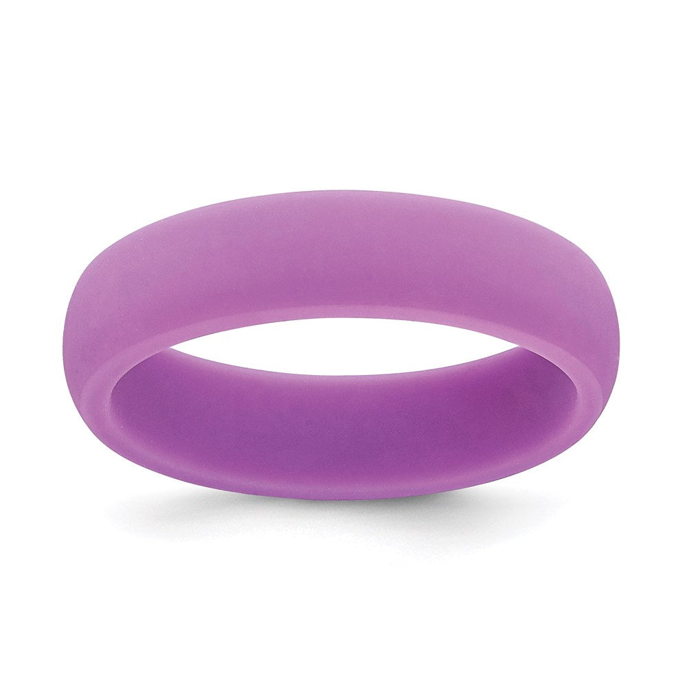 Silicone Purple 5.7mm Band