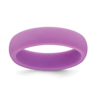 Silicone Purple 5.7mm Band