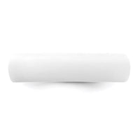 Silicone White 5.7mm Band