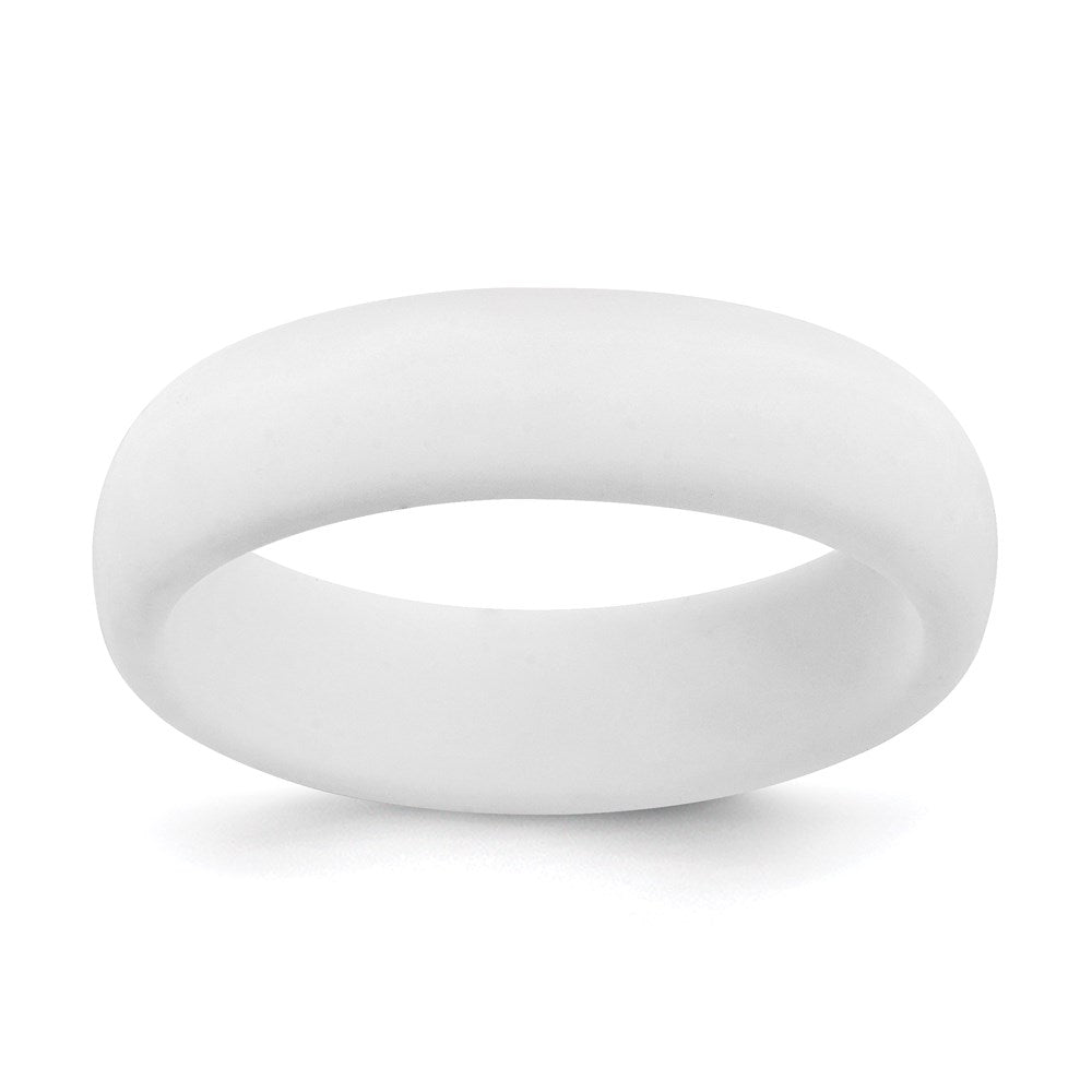 Silicone White 5.7mm Band