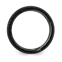 Silicone Black and Grey Camo 8.7mm Domed Band