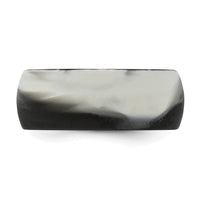 Silicone Black and Grey Camo 8.7mm Domed Band