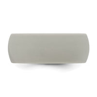 Silicone Light Grey 8.7mm Domed Band