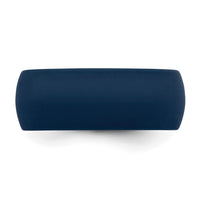 Silicone Navy 8.7mm Domed Band