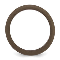 Silicone Bronze Metallic 8mm Band
