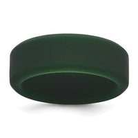 Silicone Hunter Green 8mm Band