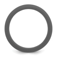 Silicone Dark Gray 8mm Band