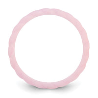 Silicone Lavender 3mm Braided Band