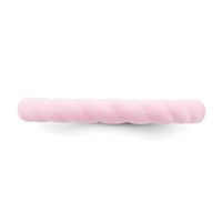 Silicone Lavender 3mm Braided Band