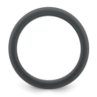 Silicone Grey with Removable Orange Center 8mm Band