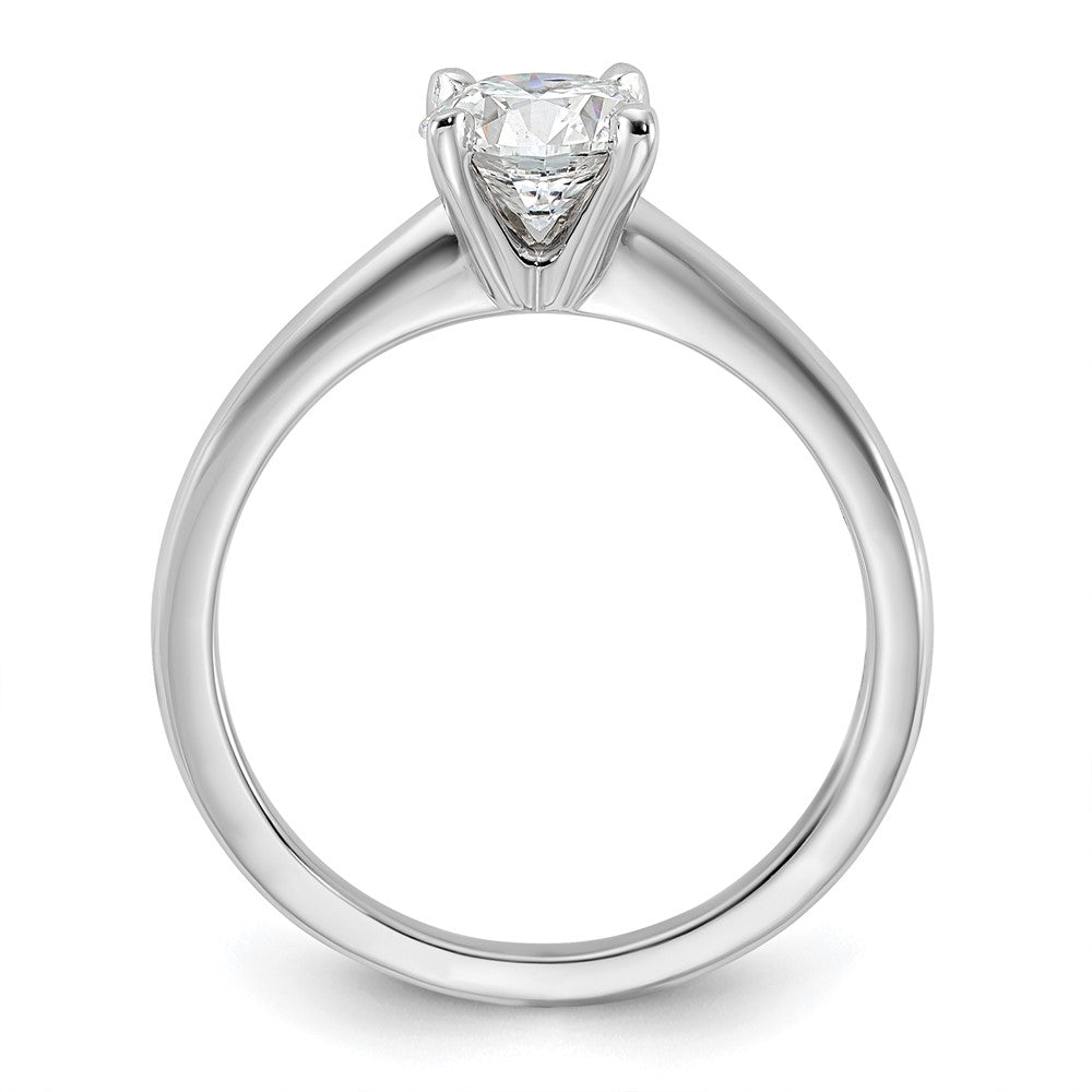 14kw 1ct Lab Grown Diamond VS/SI+ G+ Round Comp Solitaire Eng Ring