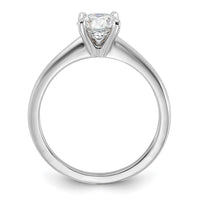 14kw 1ct Lab Grown Diamond VS/SI+ G+ Round Comp Solitaire Eng Ring