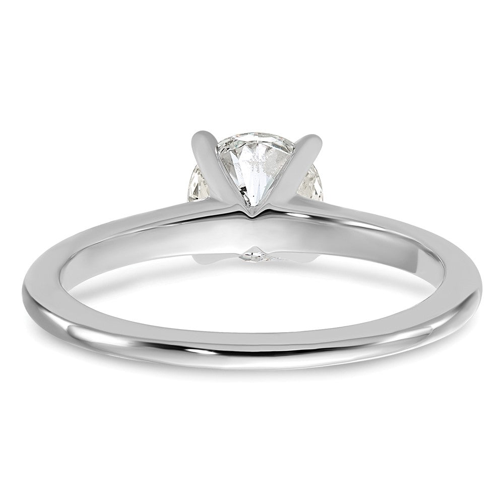 14kw 1ct Lab Grown Diamond VS/SI+ G+ Round Comp Solitaire Eng Ring