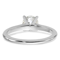 14kw 1ct Lab Grown Diamond VS/SI+ G+ Round Comp Solitaire Eng Ring