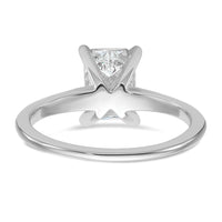 14kw 1 1/4ct Cert Lab Grown Dia VS/SI+ G+ Radiant Solitaire Comp Eng Ring