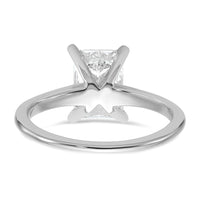 14kw 1 3/4ct Lab Grown Diamond VS/SI+ G+ Radiant Solitaire Comp Eng Ring
