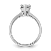 14kw 2ct Cert Lab Grown Dia VS/SI+ G+ Marquise Solitaire Comp Eng Ring