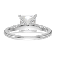 14kw 2ct Lab Grown Diamond VS/SI+ G+ Princess Comp Solitaire Eng Ring