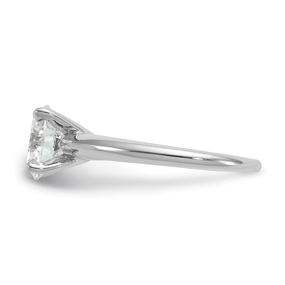 14kw 2ct Cert Lab Grown Diamond VS+ F+ Round Comp Solitaire Eng Ring