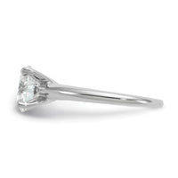 14kw 2ct Lab Grown Diamond VS/SI+ G+ Round Comp Solitaire Eng Ring