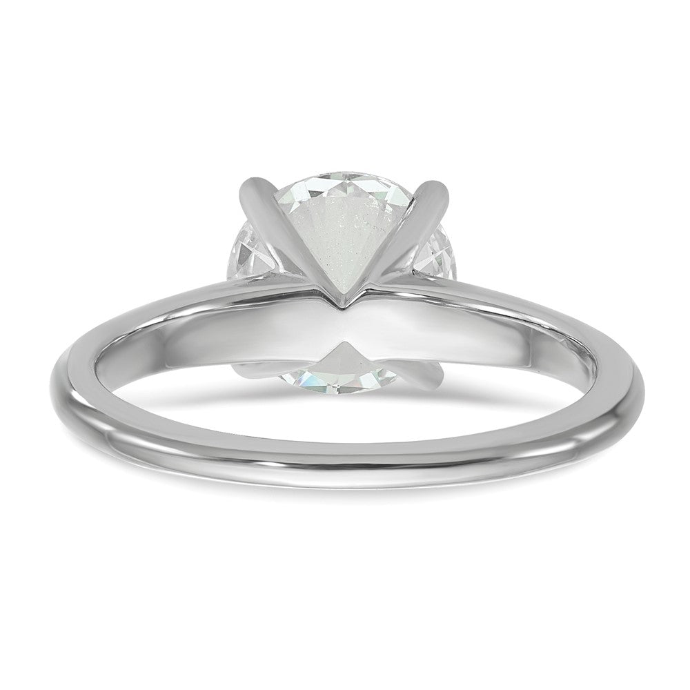 14kw 2ct Lab Grown Diamond VS/SI+ G+ Round Comp Solitaire Eng Ring